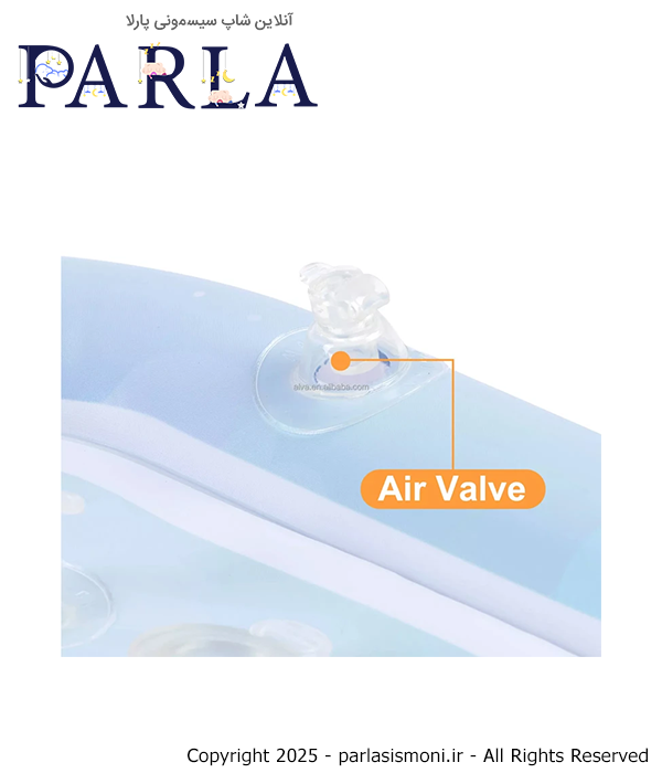 تشک بازی سمید مدل واتر مت طرح آکواریوم کد 1000