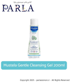 شامپو سر و بدن کودک موستلا 200 میل مدل Dermo-Cleansing