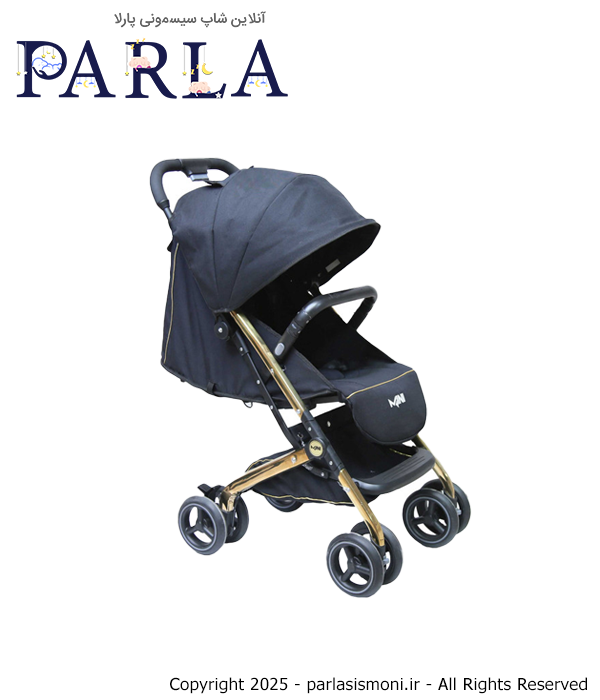 کالسکه دلیجان مدل مینی پرو بدنه طلایی