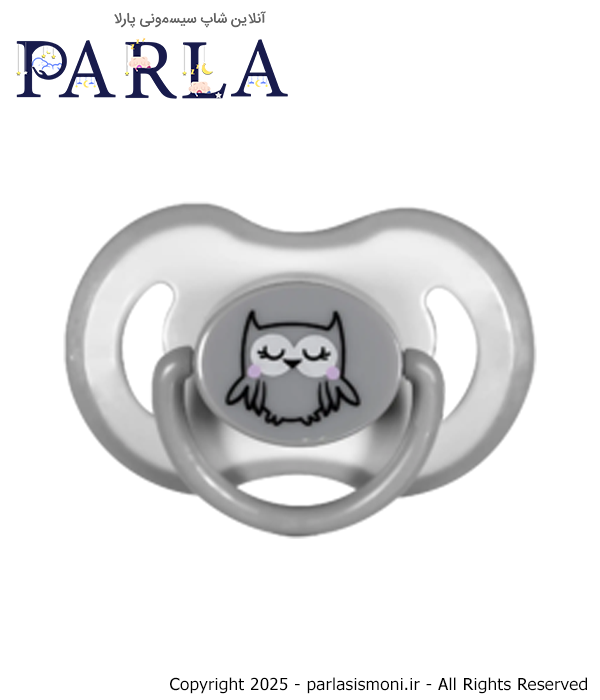 پستانک بادامی بیبیلند مدل اولتراسافت طرح اونت کد ۲۱۳ طرح جغد