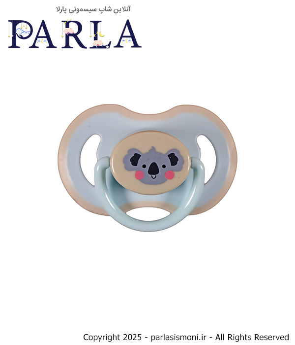 پستانک بادامی بیبیلند مدل اولتراسافت طرح اونت کد ۲۱۳ طرح کوالا