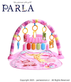 تشک بازی موزیکال پیانویی Children’s Pedal piano طرح زرافه صورتی