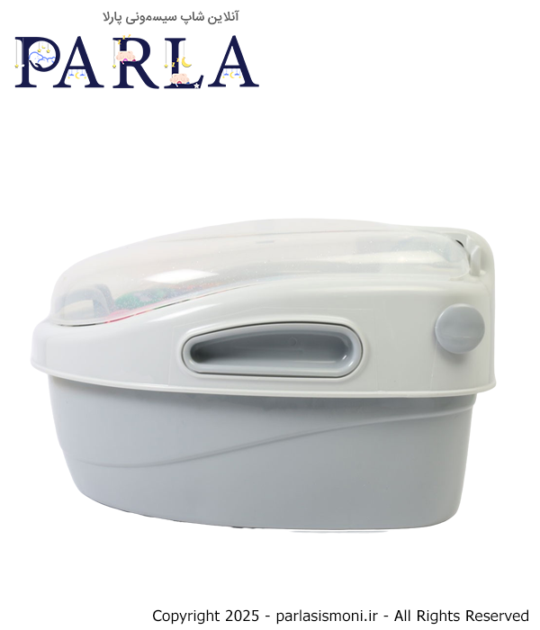 توالت فرنگی تشکدار کودک سوواندا رنگ طوسی