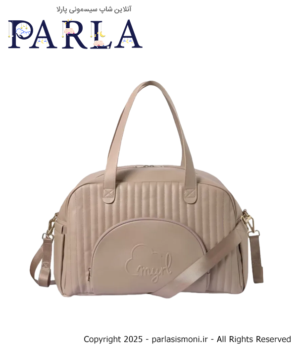 ساک لوازم نوزاد ببتو مدل مایورال Myrl رنگ کرمی