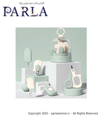 ست بهداشتی کودک ۵ تکه کوب Kub مدل گنجشک KT2123 رنگ سبز