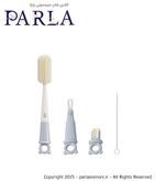 شیشه شور سیلیکونی طرح کله خرس youkebei (4 in 1) رنگ طوسی سیسمونی آنلاین شاپ پارلا