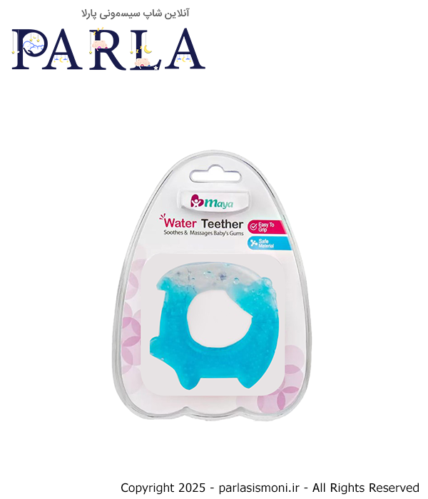 دندان گیر مایع مدل ماهی مایا Maya رنگ آبی سیسمونی آنلاین شاپ پارلا