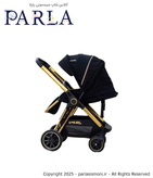 کالسکه کودک baby6 بی بی استار Baby star رنگ مشکی سیسمونی آنلاین شاپ پارلا