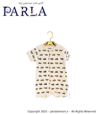 رامپر نوزادی برند پیکولو طرح ماشین سیسمونی پارلا