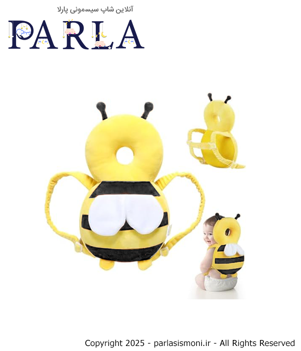 ضربه گیر سر نوزاد طرح زنبور سیسمونی آنلاین شاپ پارلا